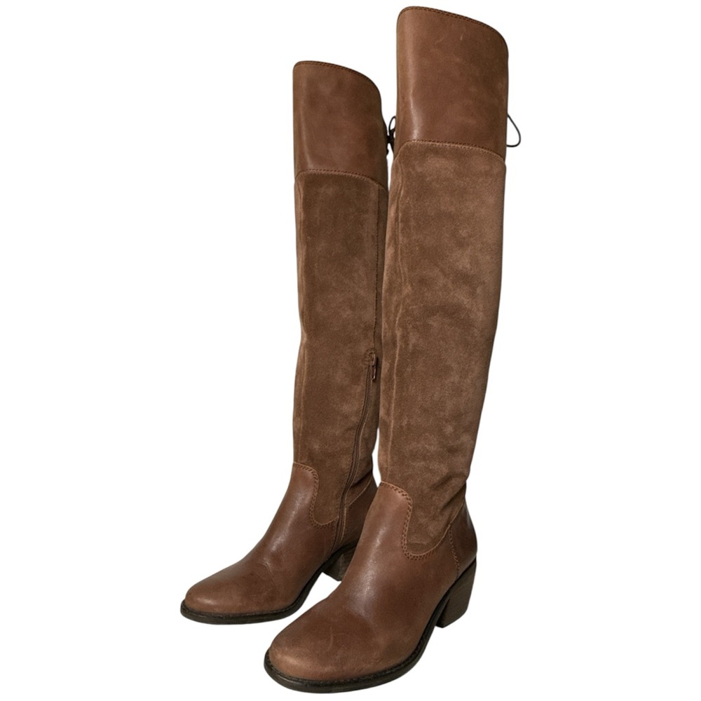 Lucky Brand Women's Komah Over-the-Knee Boot in Tobacco Size 6